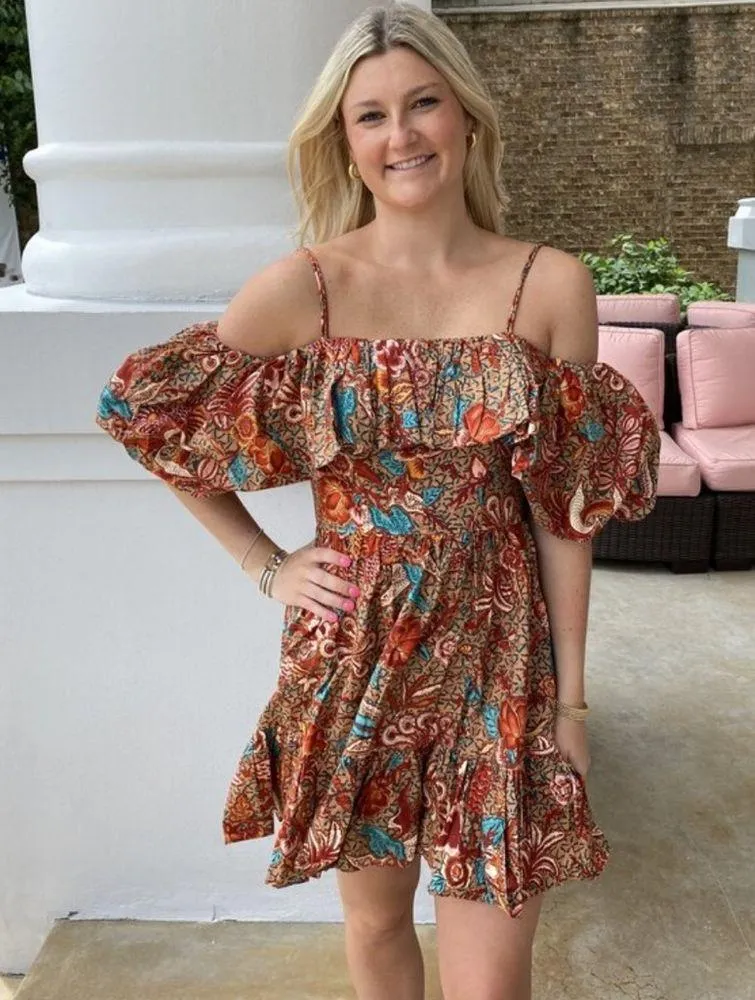 NWOT Ulla Johnson Off-the-Shoulder cotton dress - Image 2