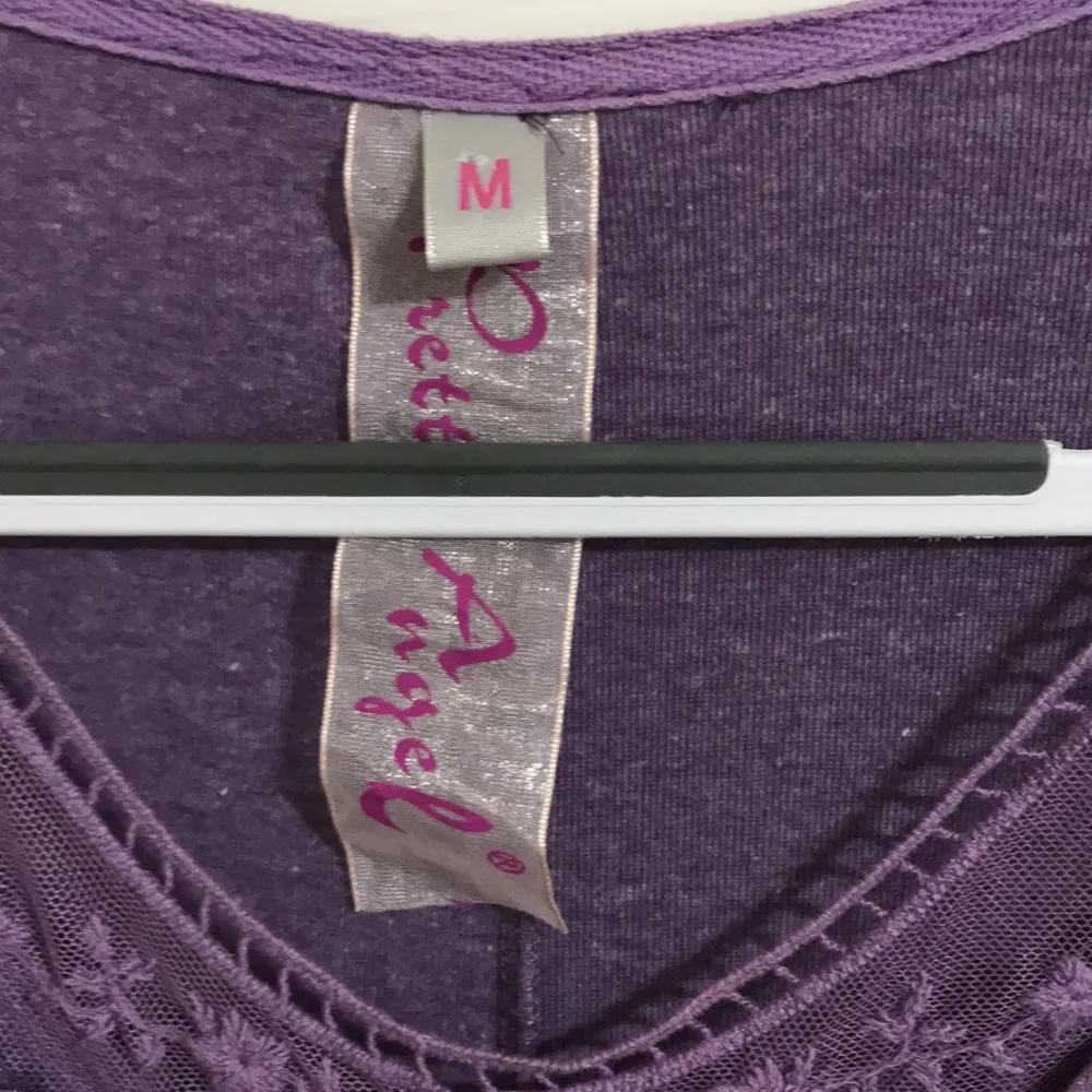 Oh You Pretty Angel! Adorable purple sweater/tunic style top by Pretty Angel Size M - Image 5