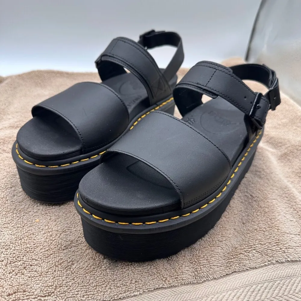 Dr. Martens Size 11 Blaire Sandals Voss Quad Chunky Platform Gladiator Style - Image 3