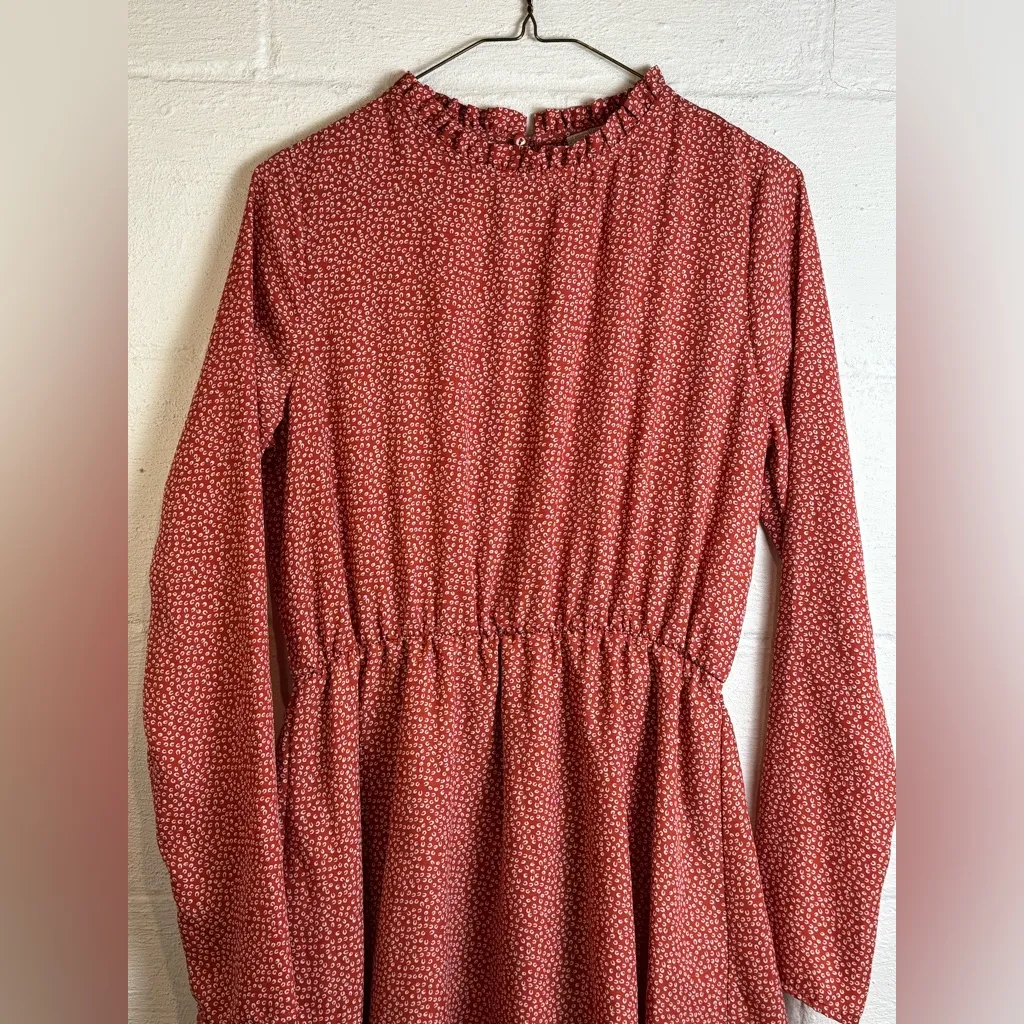 Gianni Bini Woman’s Casual Peasant Party / Cocktail Long Sleeve Dress Size Small - Image 2