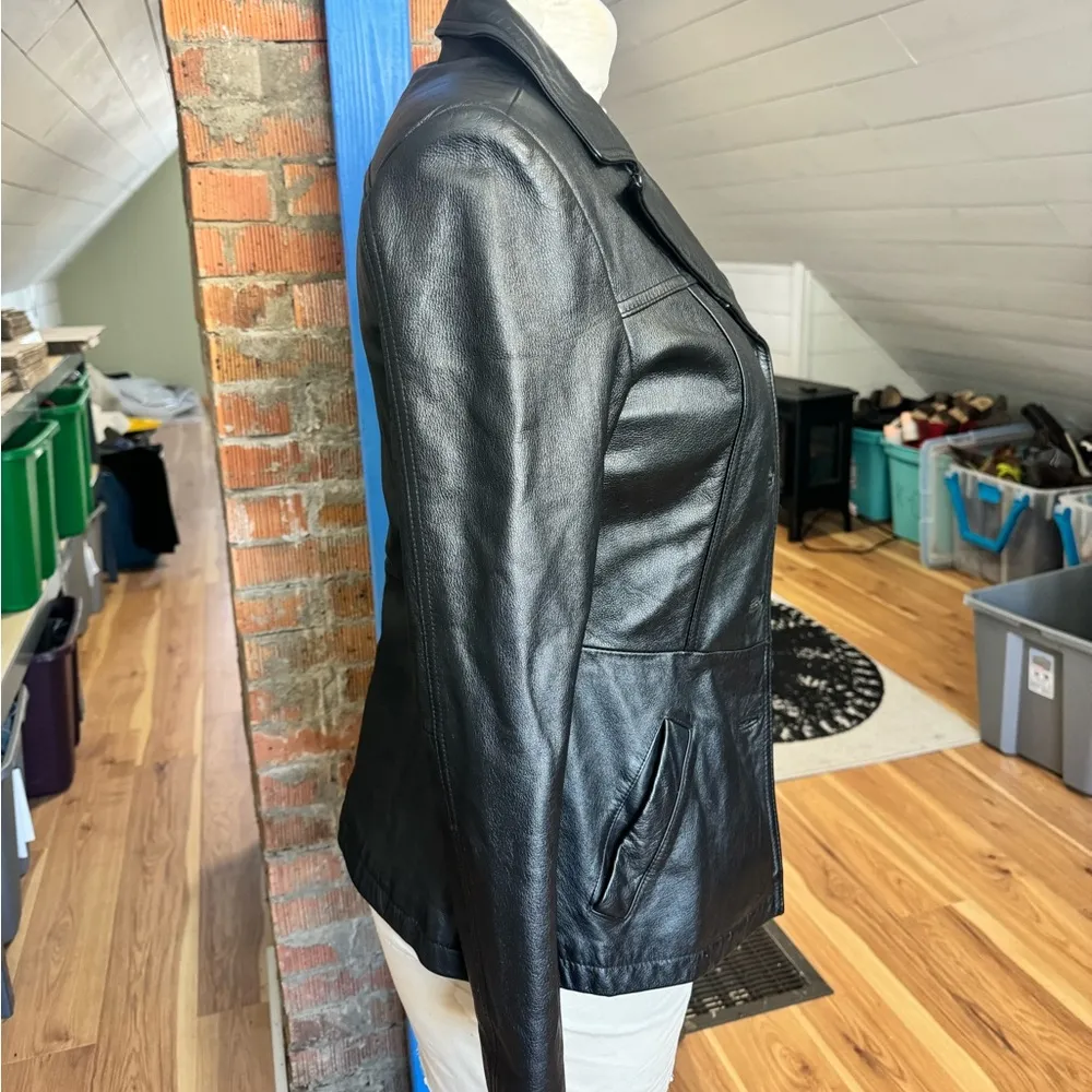 Vintage Wilson’s Maxima Leather Moto Jacket - Image 8