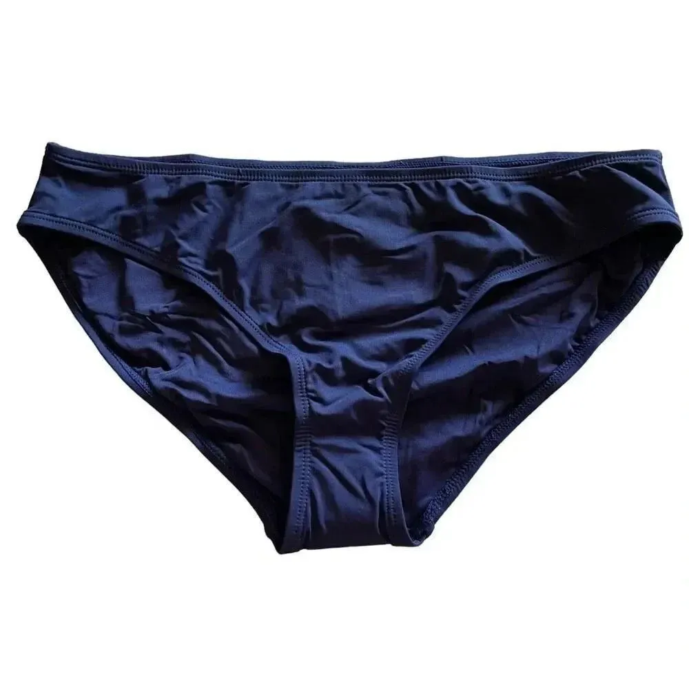 Andie The Bikini
Bottom Low Rise Classic
Bikini Bottom Navy SZ L #1446 - Image 2