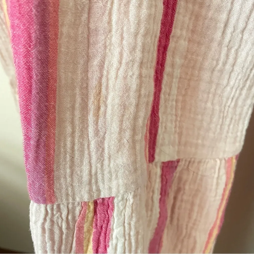 Marine Layer Sage Striped Dress in Size Small - Image 6