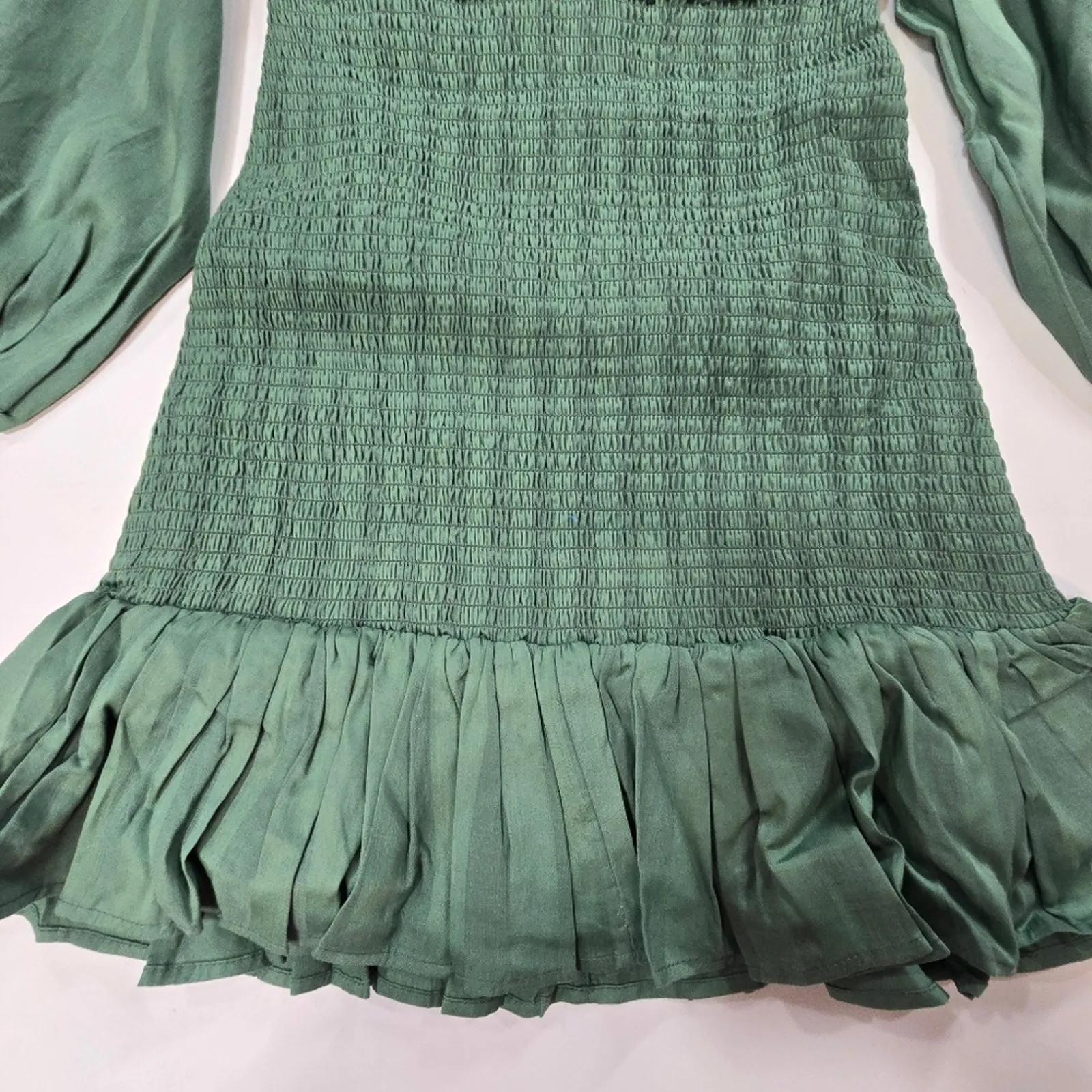 Tularosa Melody Dress in Sage Green Medium - Image 4