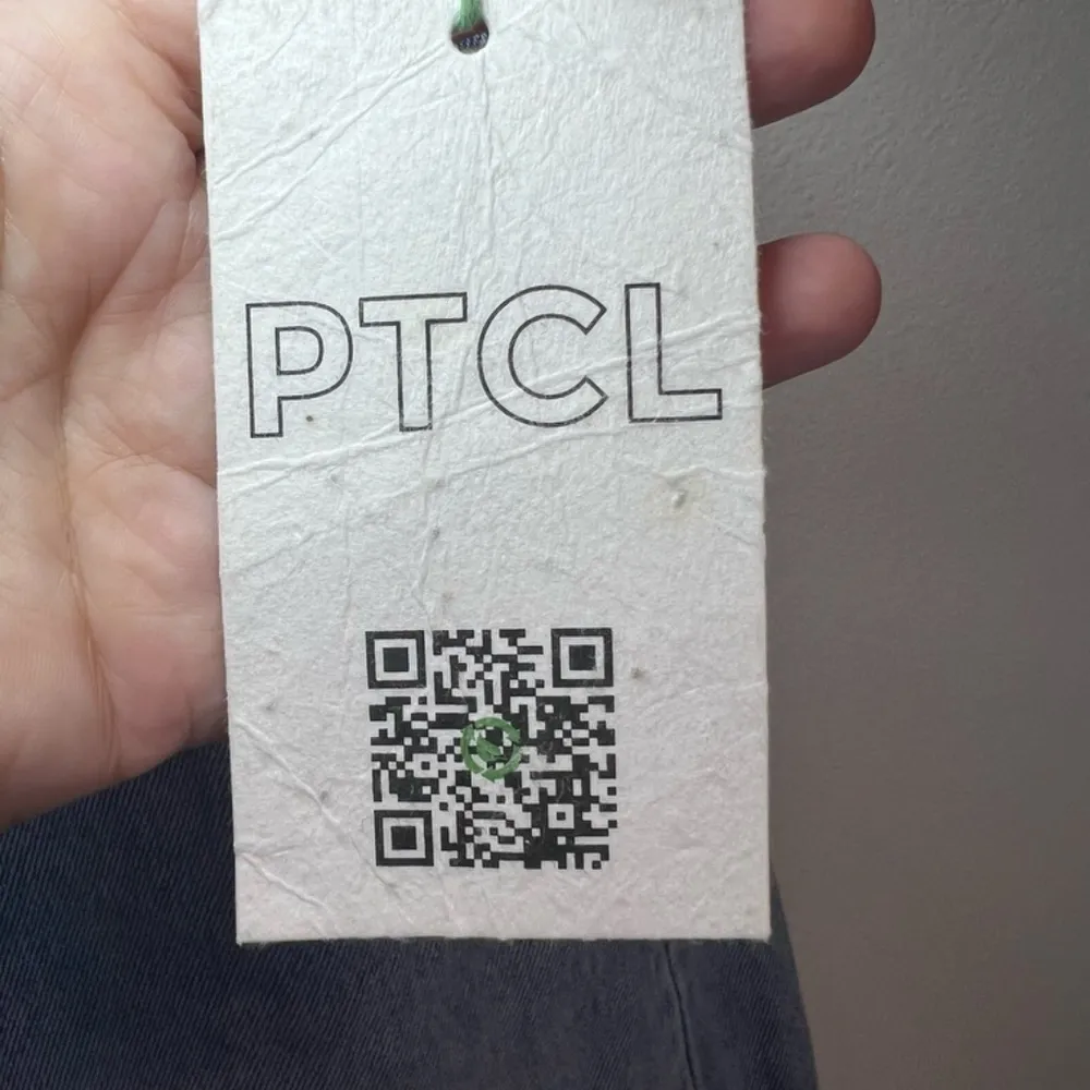 PTCL Denim Maxi Jean Skirt Blue Faded Light Wash Boho Western Y2K Womens Size 31 - Image 5