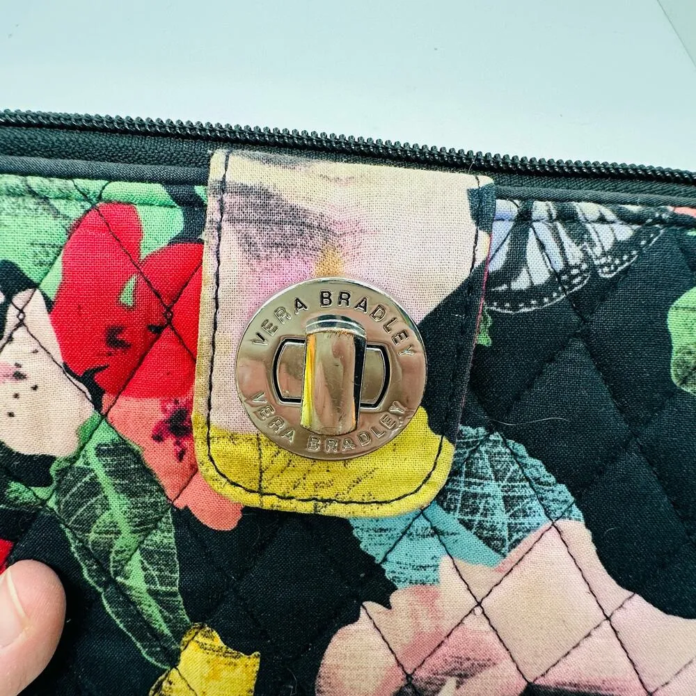 Vera Bradley Women's Floral Print Turnlock Havana Rosie Wallet - Image 6