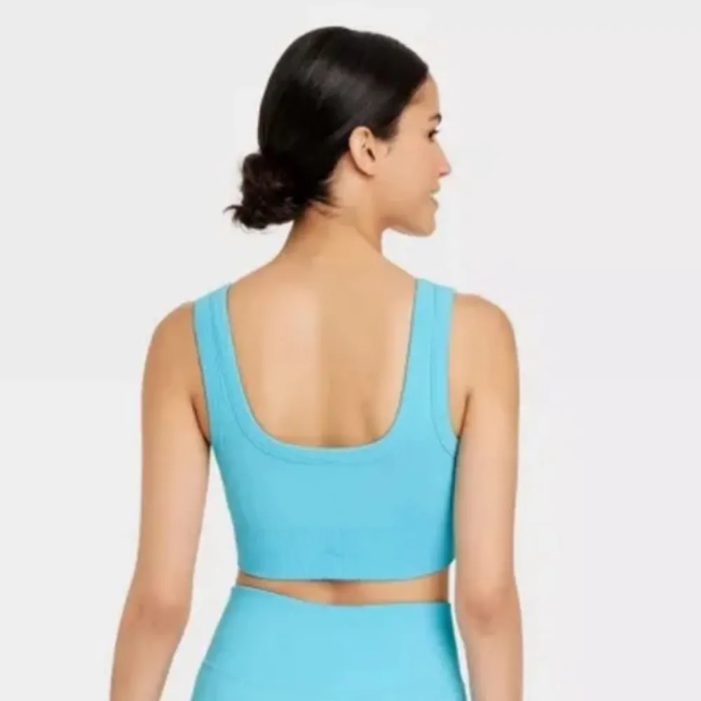 Joy Lab Sky Blue Seamless Bra size small - Image 2