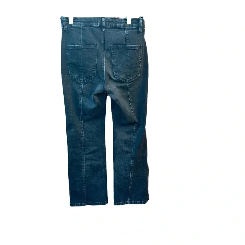 For the Republic women's size 6 black jeans with zippers on sides - Image 3