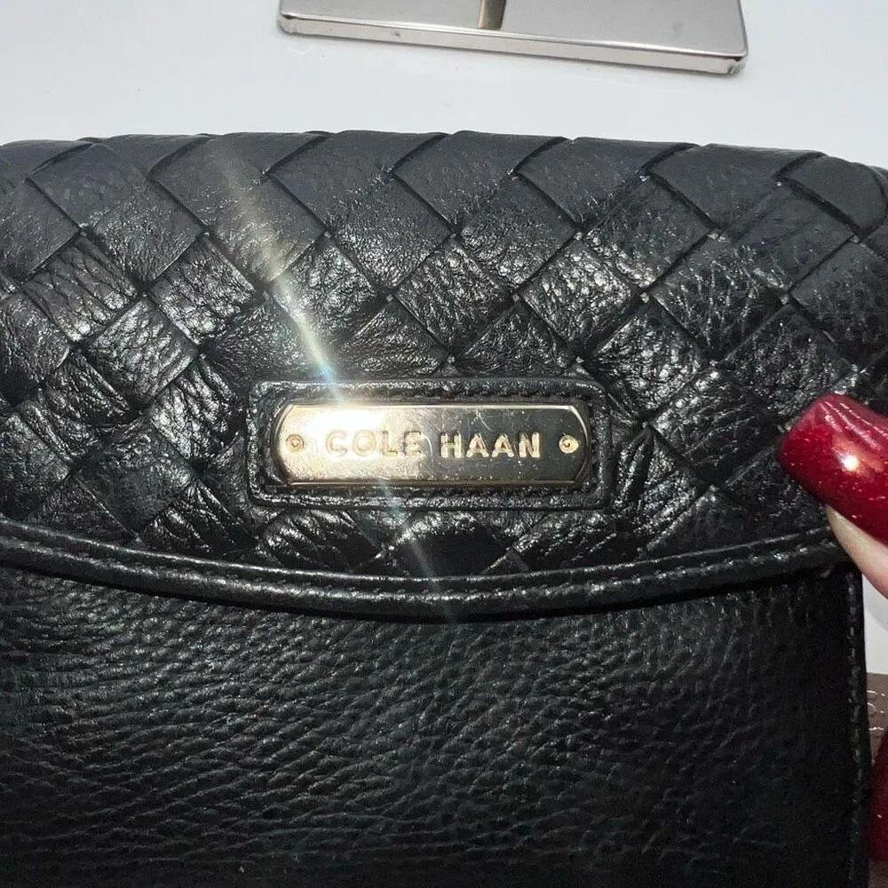 Cole Haan Weaved Bi Fold Wallet - Image 6