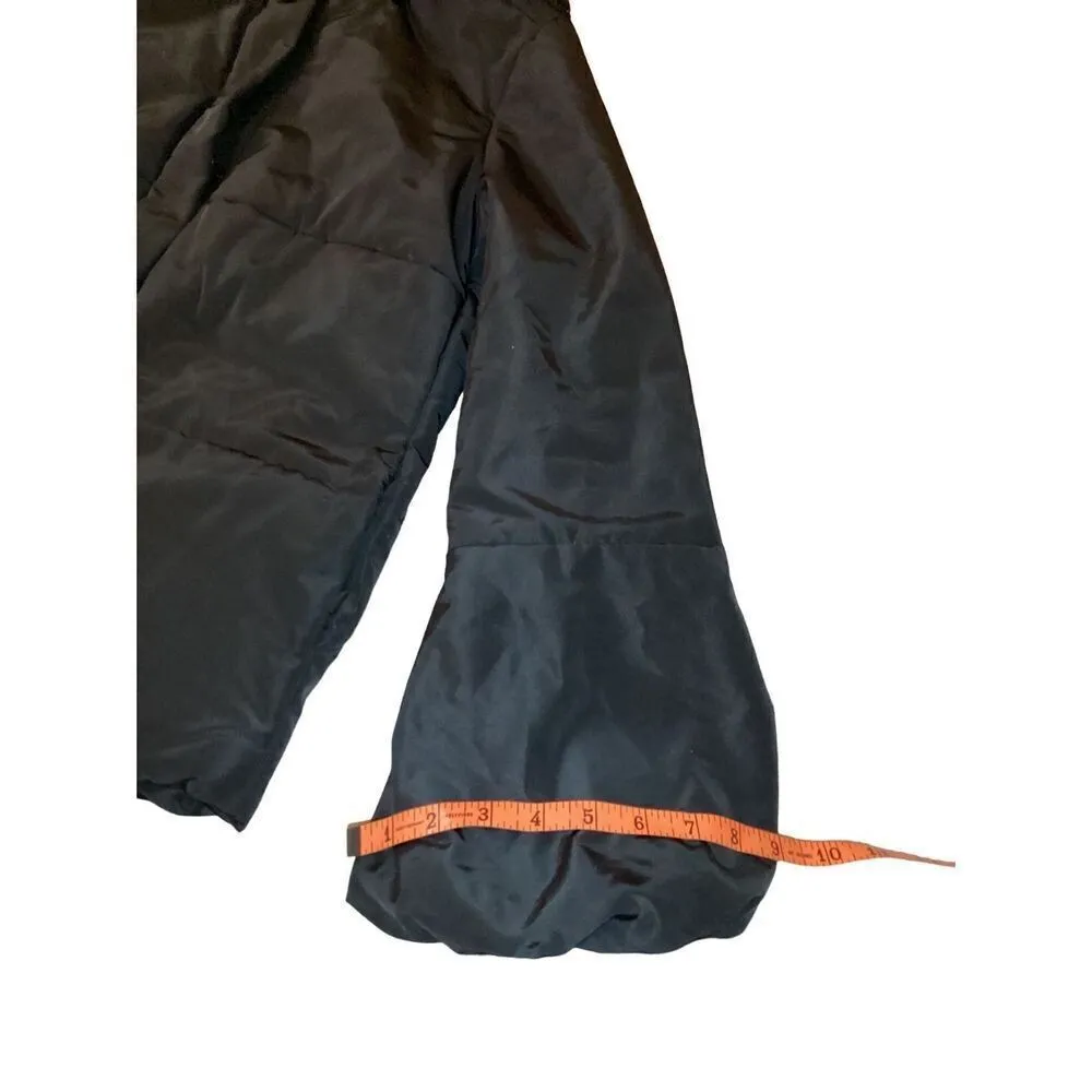 Simply Vera Vera Wang Puffer Quilted Faux Fur Winter Coat Jacket Designer - Image 11