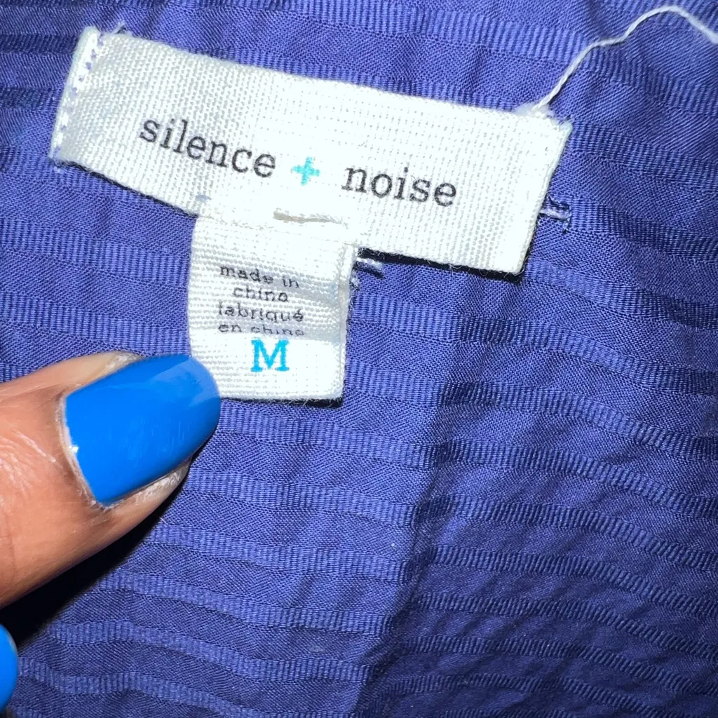 Silence+Noise🦎Short Sleeve Textured Blouse🌵 - Image 4