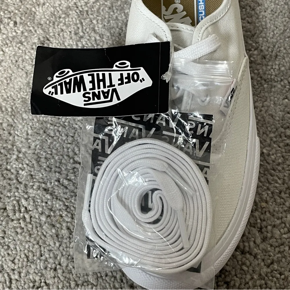 Vans Authentic Skate White low top lace-up‎ shoes ultracush men’s 4.5/womens 6.5 - Image 7