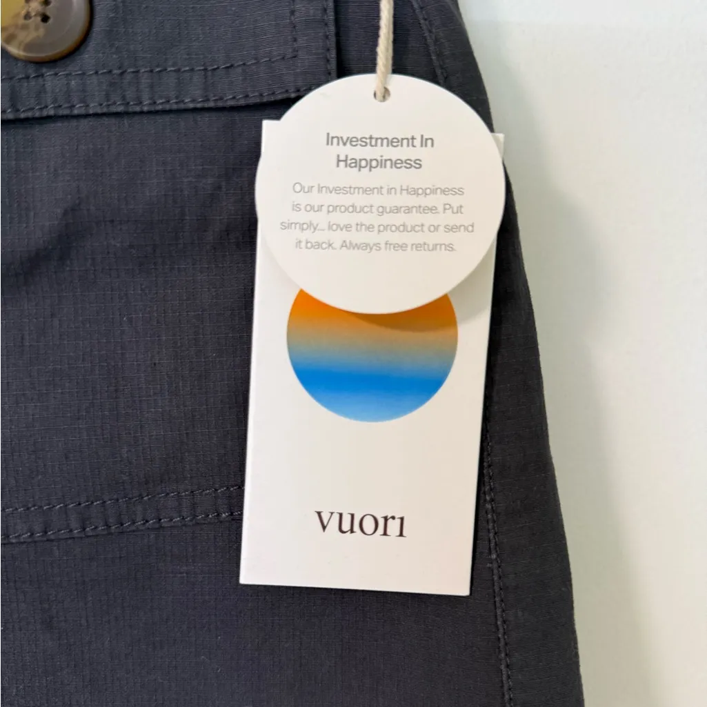 NWT Vuori Vintage Ripstop Utility Short in Charcoal Size S - Image 7