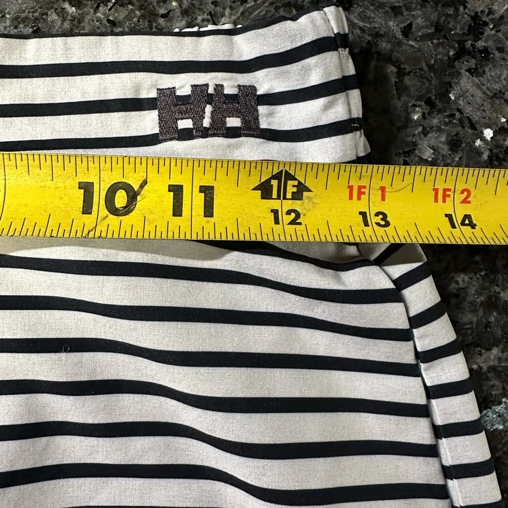 HELLY HANSEN Women's Thalia Skirt White & Dark Navy Stripe Pockets Size XS - Image 12