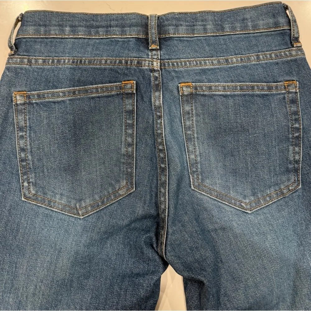 Everlane Ankle Jeans Size 25 Low Rise Medium Blue Wash - Image 7