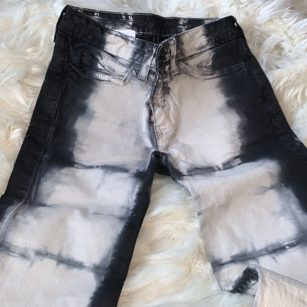 American Apparel The Slim Slack Lite Tie Dye Jeans Size 24 - Image 2