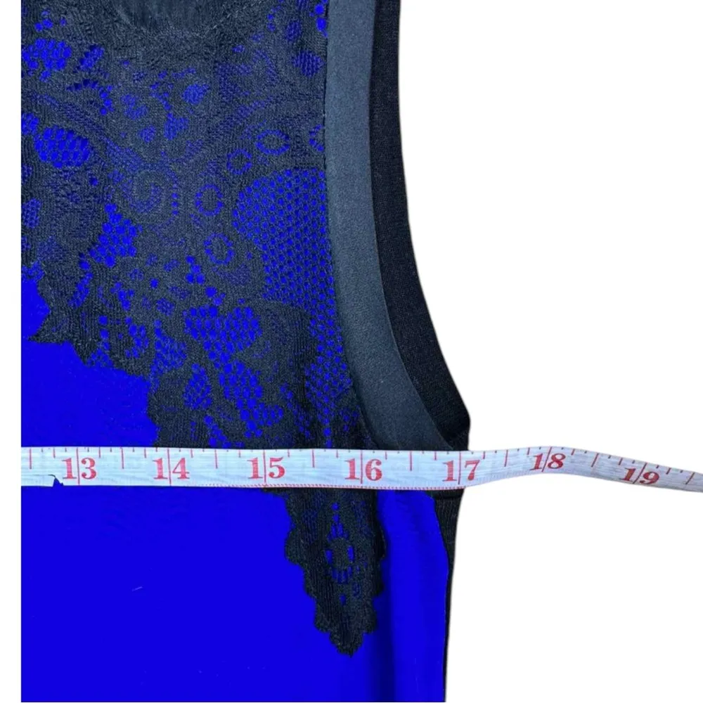 Sandro Blue Silk Blouse Size S - Image 7