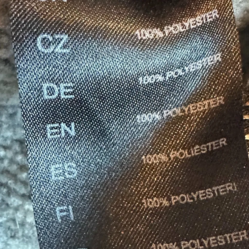 Kuhl Light Grey Fleece Lined Vest w/ Hood Marled Zip-Down Pockets Size Medium - Image 12