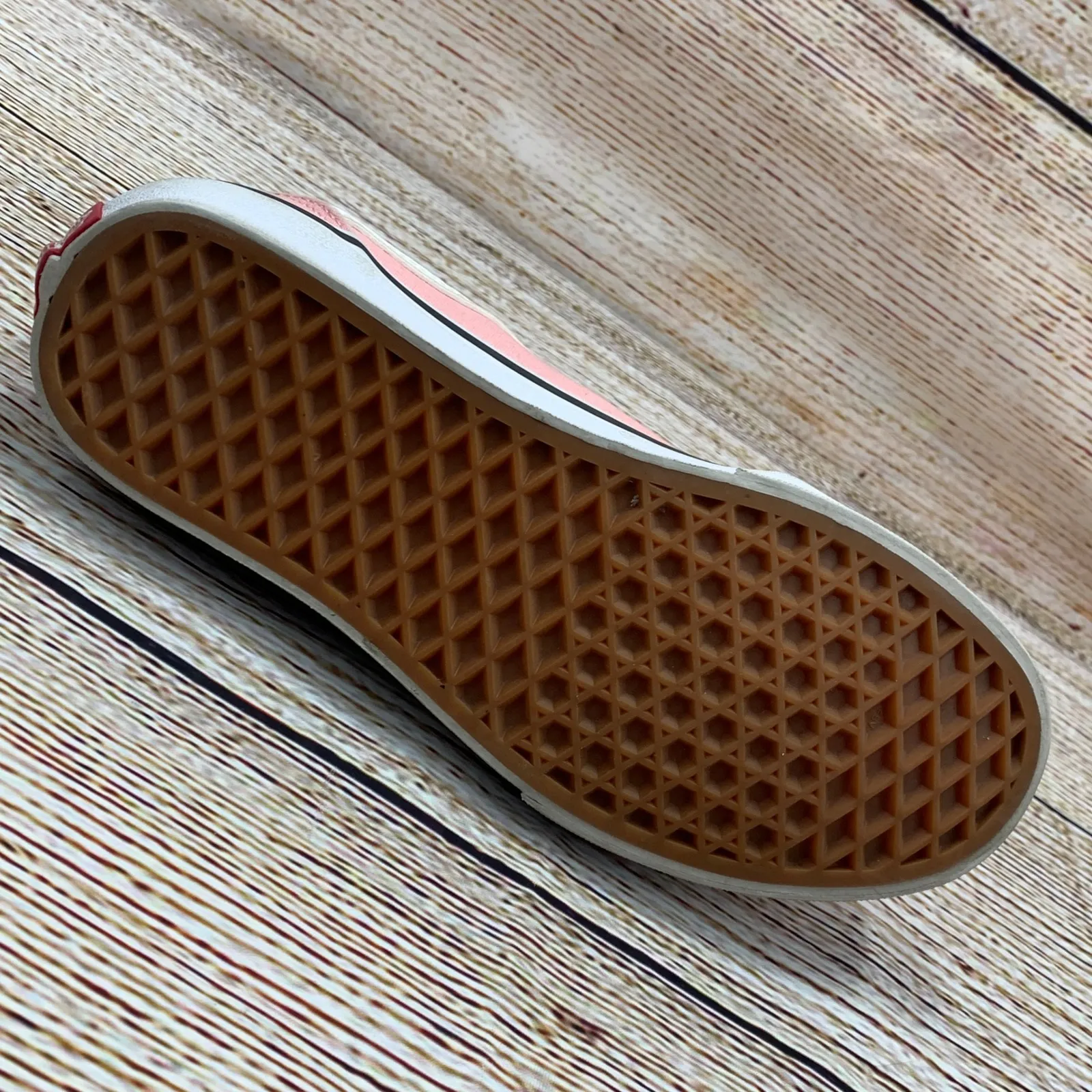 Vans Canvas Sneakers Pink Low Top Casual Shoes [Size‎ Women's US 6] - Image 8