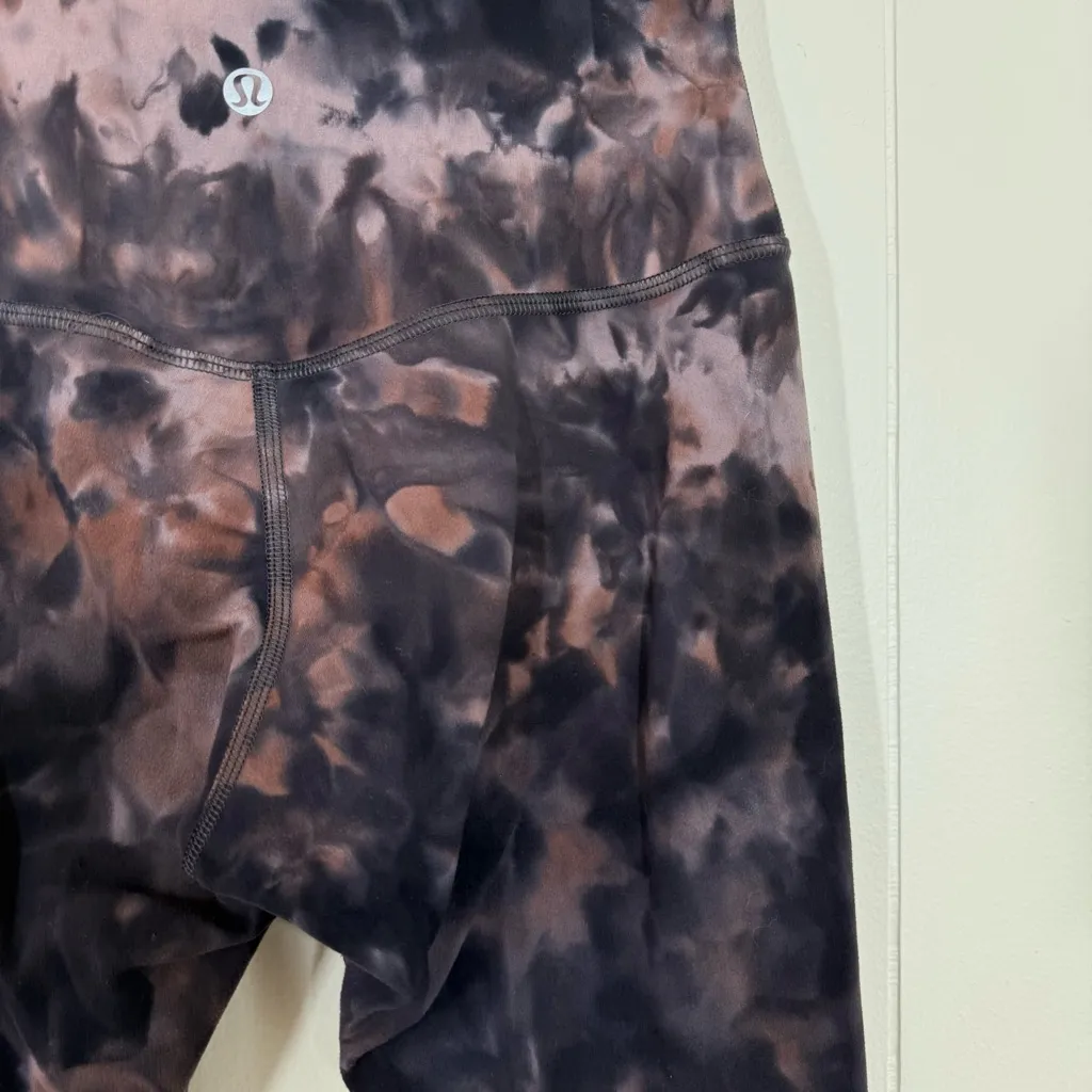 Lululemon Diamond Dye Graphite Grey Pink Pastel Align Short 8” - Image 10