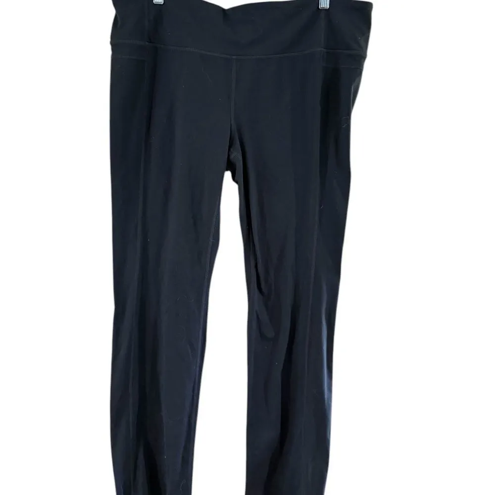 Athleta Black Wide Leg Pants Flowy Comfort - Image 2