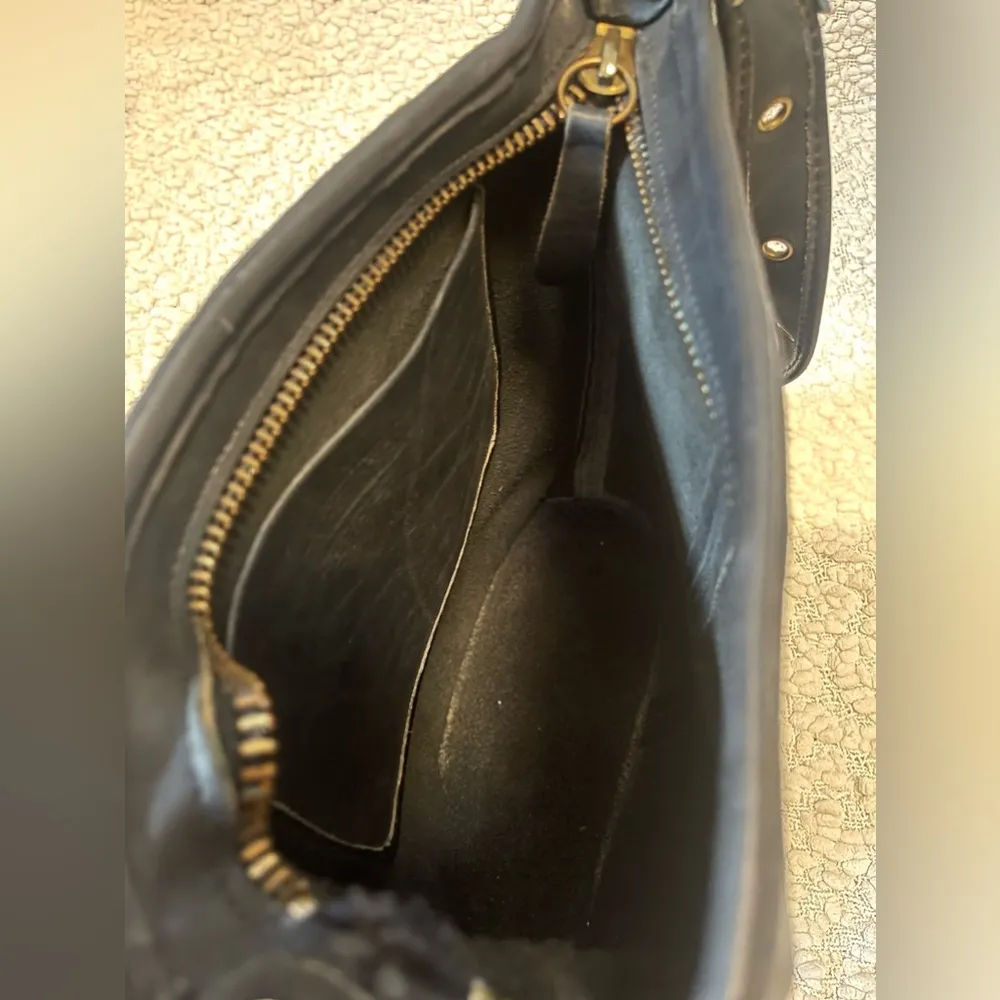 Vintage Coach Bleeker Bucket Bag 4153, black leather - Image 7