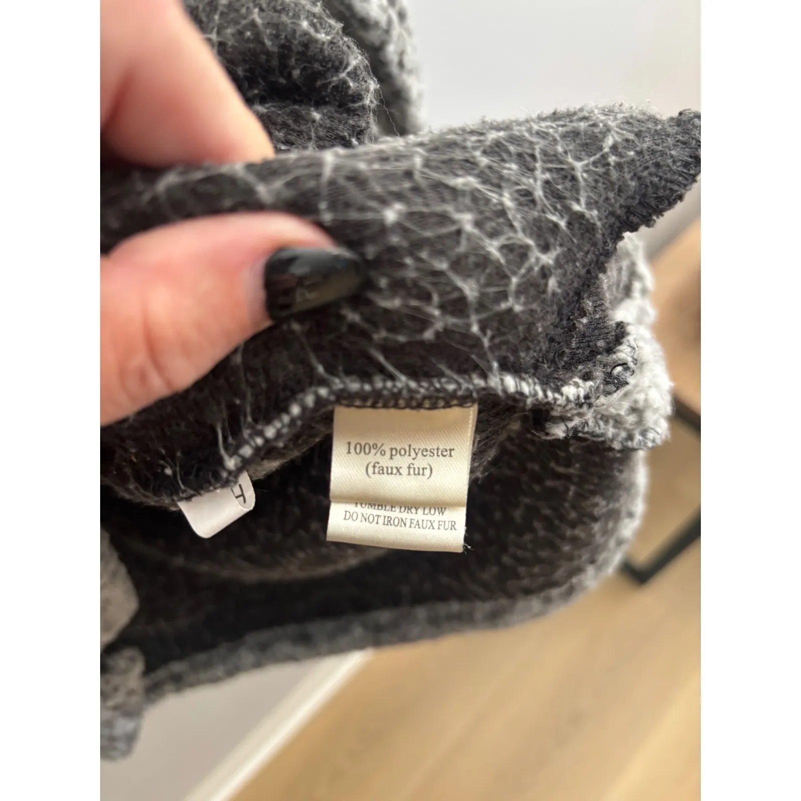 Dylan Los Angeles Sherpa Fleece Colorblock Quarter Zip Pullover Women M Gray Size M - Image 3