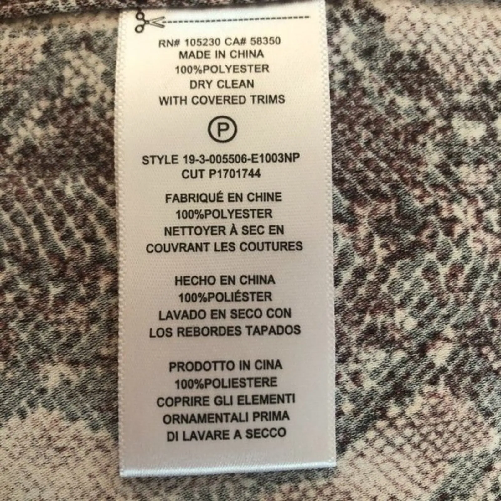 Equipment Snake Button Front Shirt - Image 7