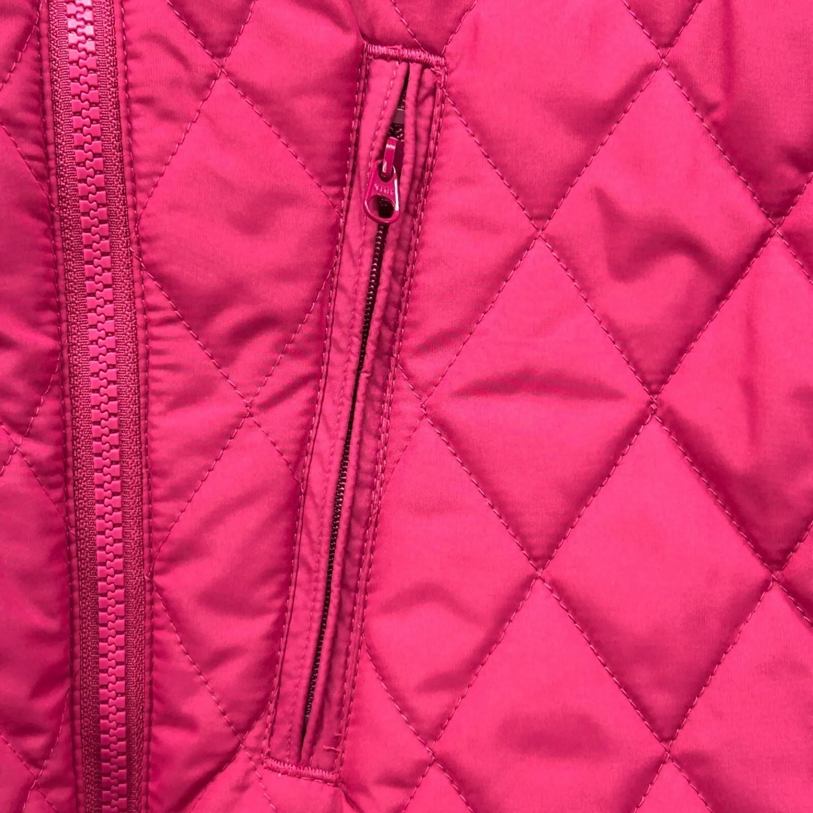 Columbia‎ Quilted Puffer Jacket Fuchsia Pink Medium - Image 4