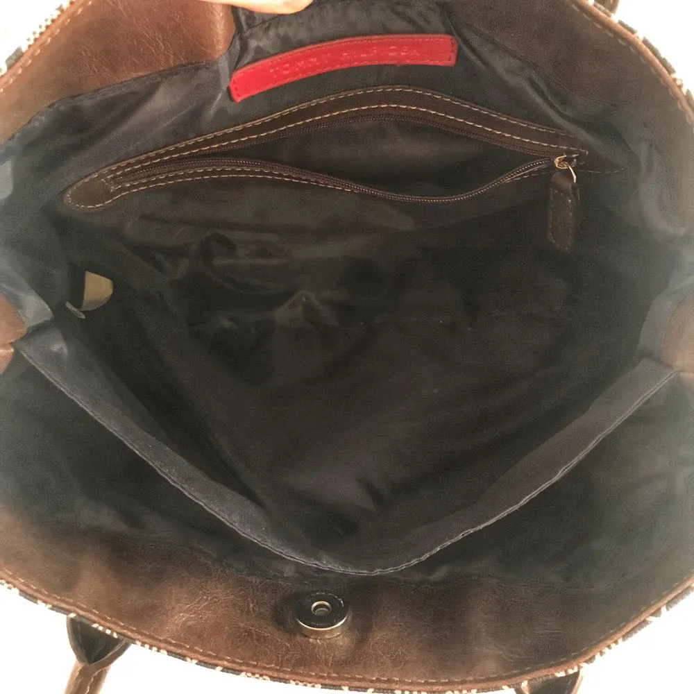 Tommy Hilfiger Monogram Shoulder Tote - Image 6