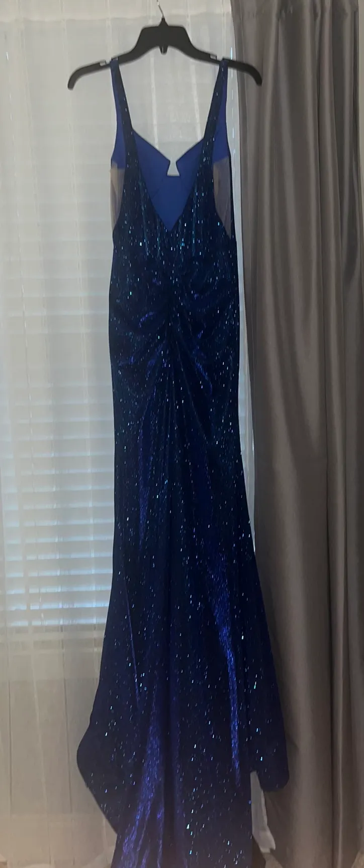 Bella’s bridal and formal Prom dress Blue Size M - Image 3