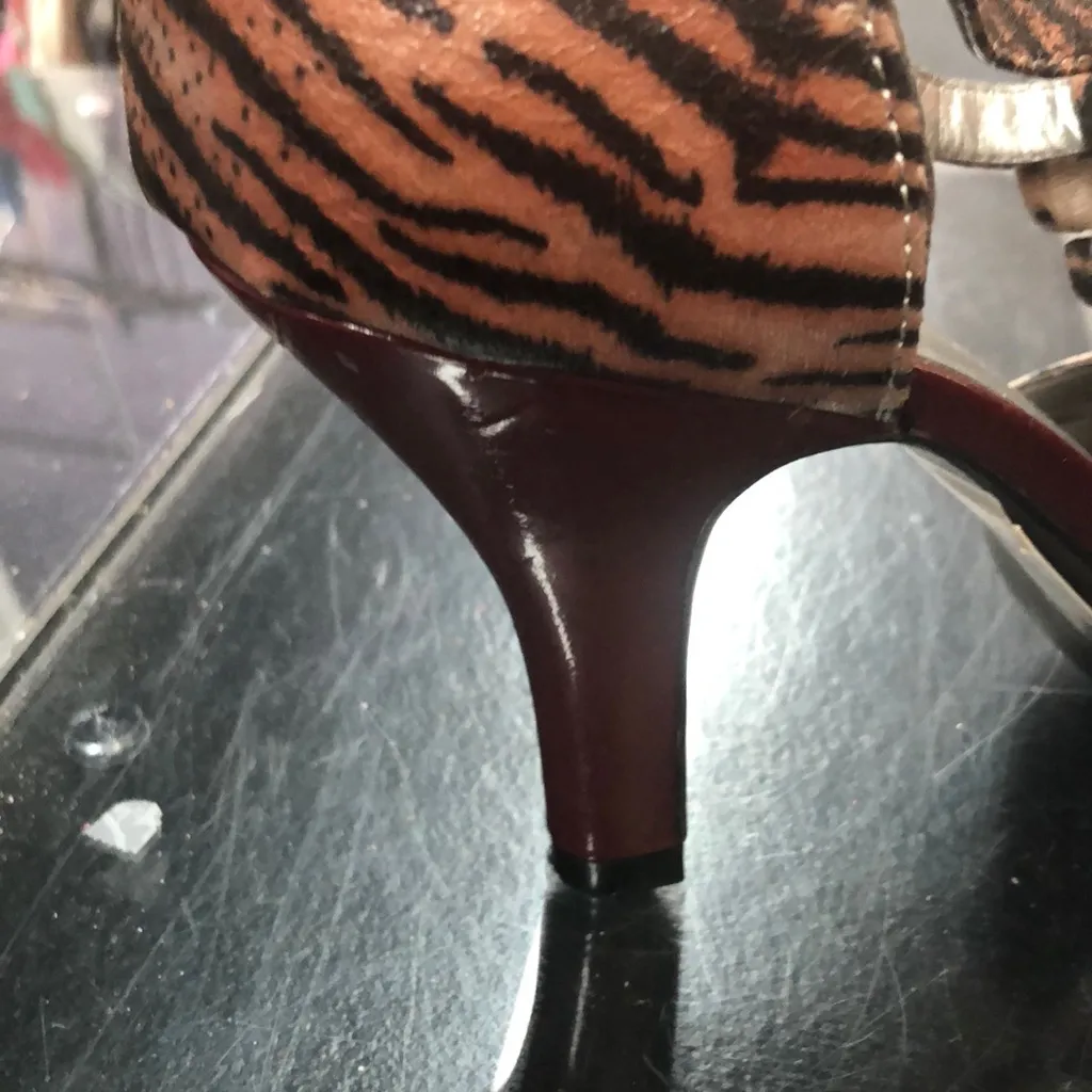 Madden Girl size 10 multi color heels - Image 4