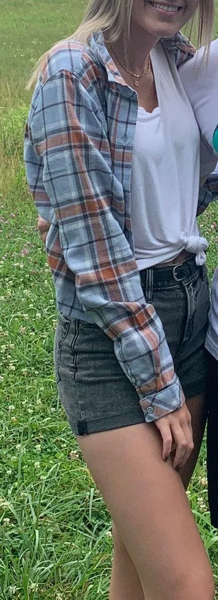 Vans Cropped Flannel - Image 2