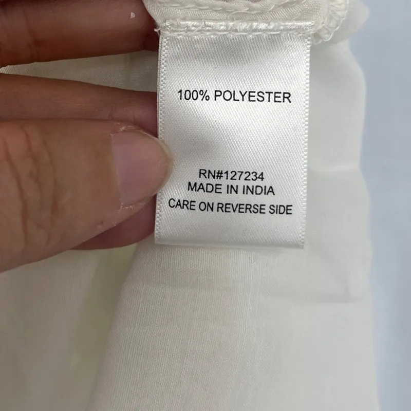 Versona Boho Top Sz Large Embroidered Festival Sheer Lace Cottage Hippie Lace - Image 11