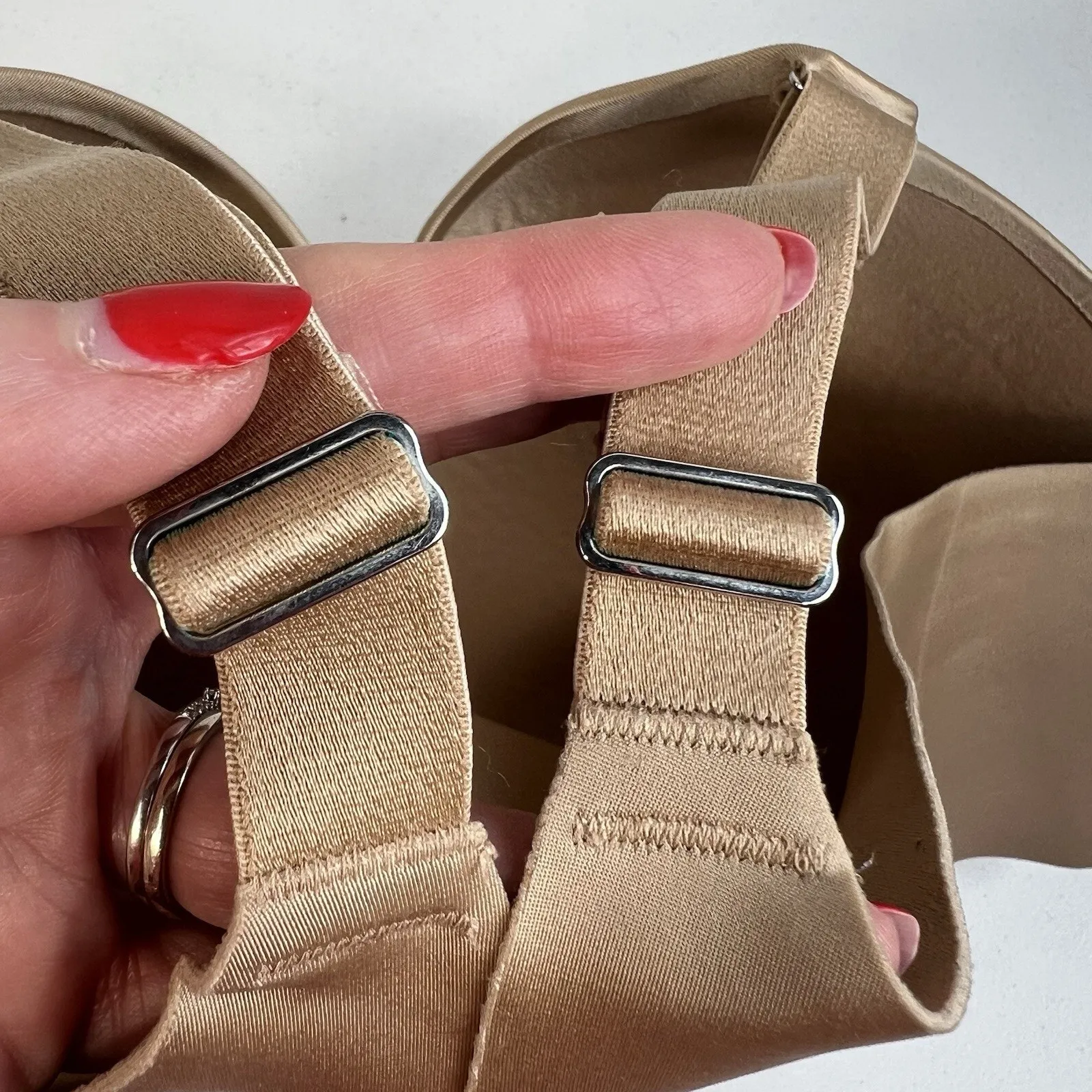 Soma 44DDD Vanishing Back Full Coverage Bra Underwire Smoothing T - Image 6