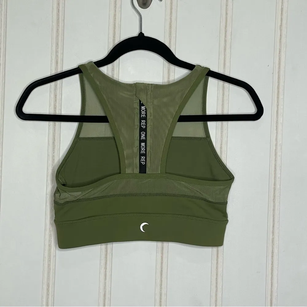 Zyia Active All Star Sportsbra Green Highneck 243 - Image 3