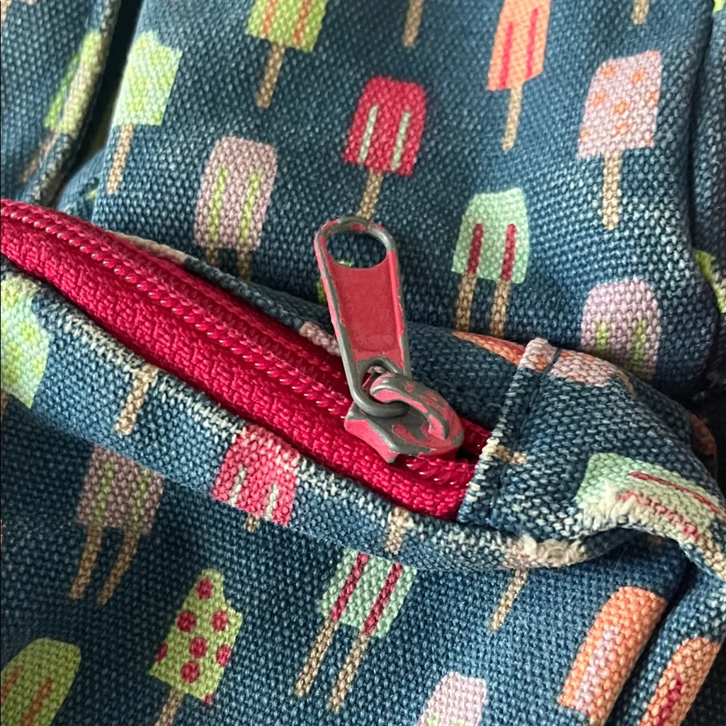 Kavu Women's Sling Bag - Blue with Multicolor Popsicle Pattern - Image 5