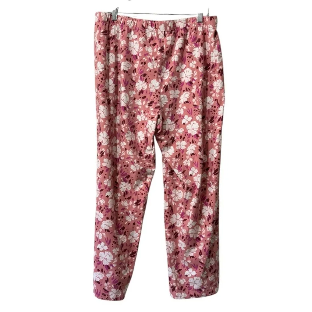 Lands End Women Size 1X 16W-18W Pajama PJ Pants Stretch Loungewear Casual Relax - Image 2