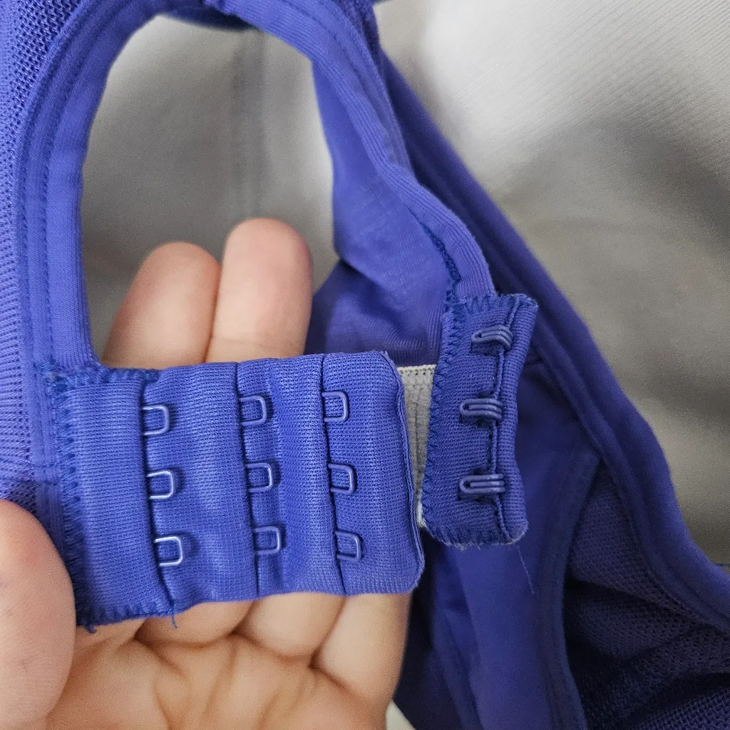 Champion 360 Max Support Sports Bra Womens Purple Workout Athletic Racerback XL - Image 8