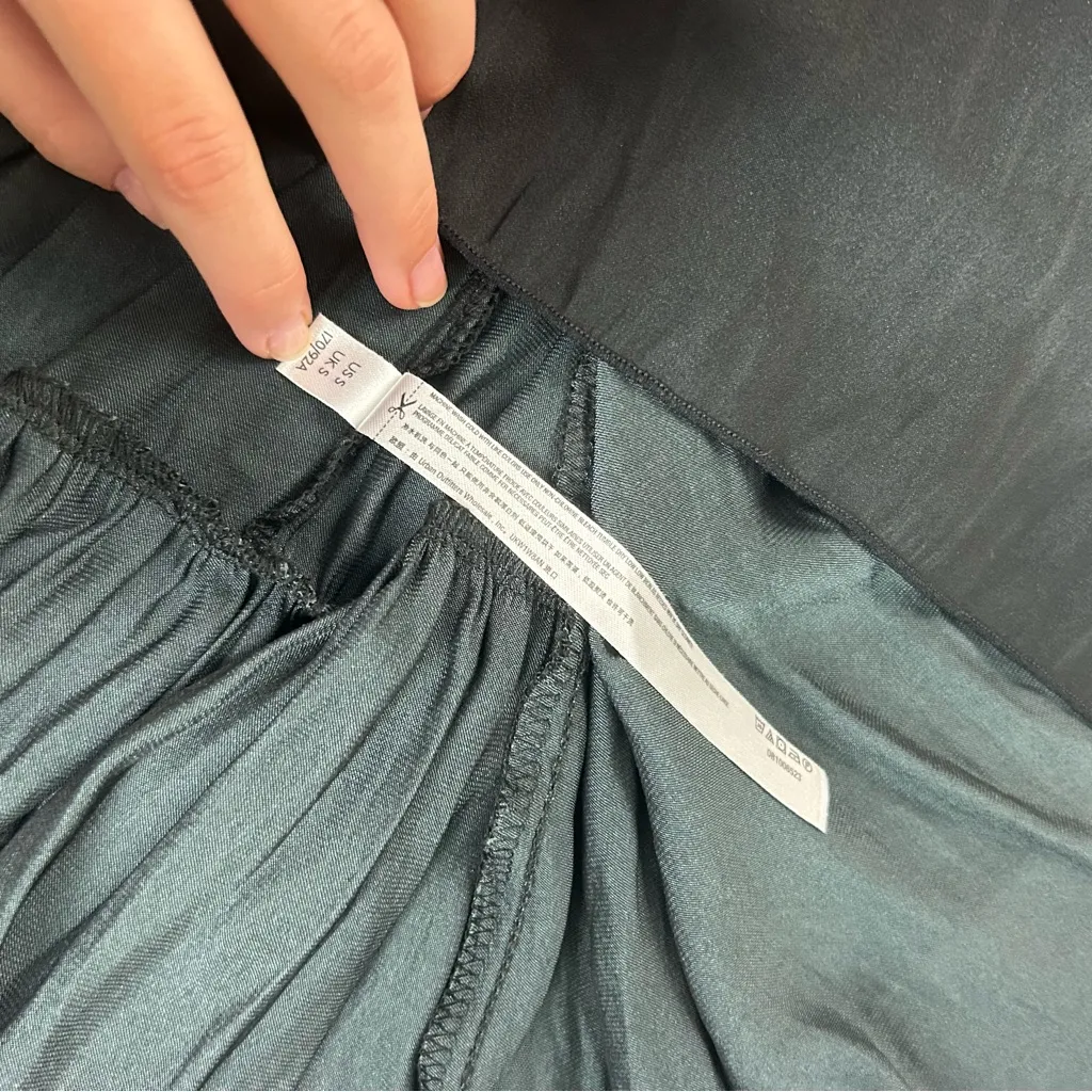 Intimately Free People Want Your Love Ruffle Slip Dress Rodeo Country Size Small Black - Image 9