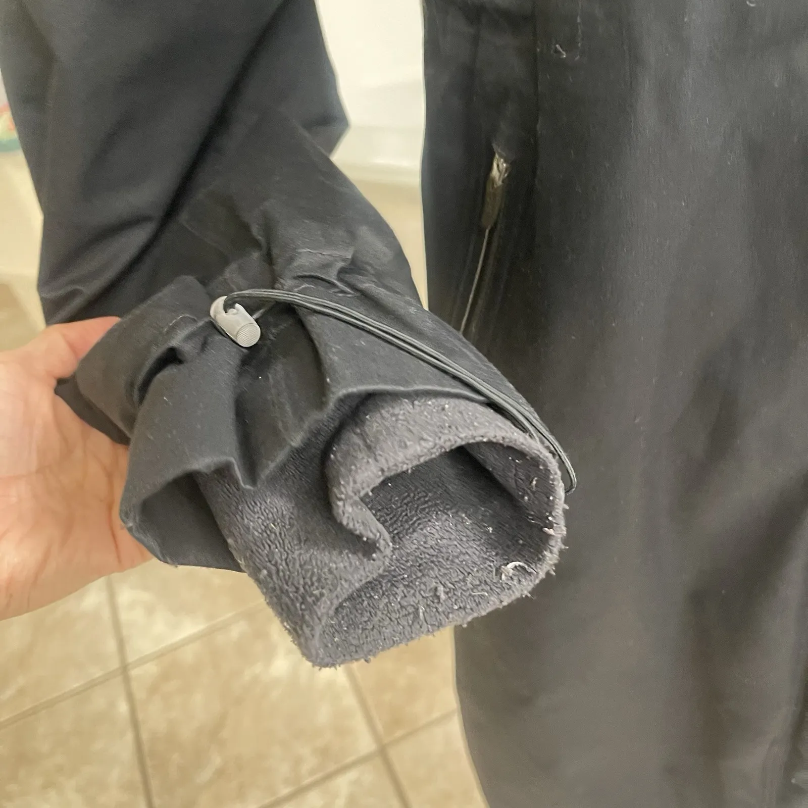 Nike ACG Womens Small Jacket Softshell Parka Black Winter Fall Long Pre Owned - Image 13