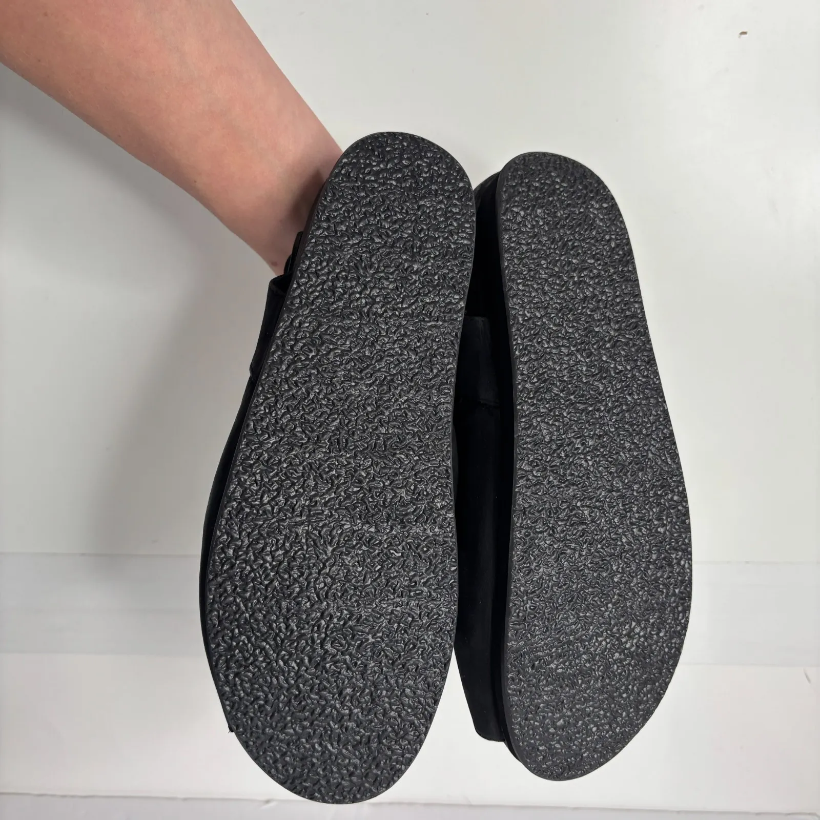 Womens Wolky Nime Black Sandals 41 US‎ 9.5 Hook and Loop Suede Leather Comfort - Image 7