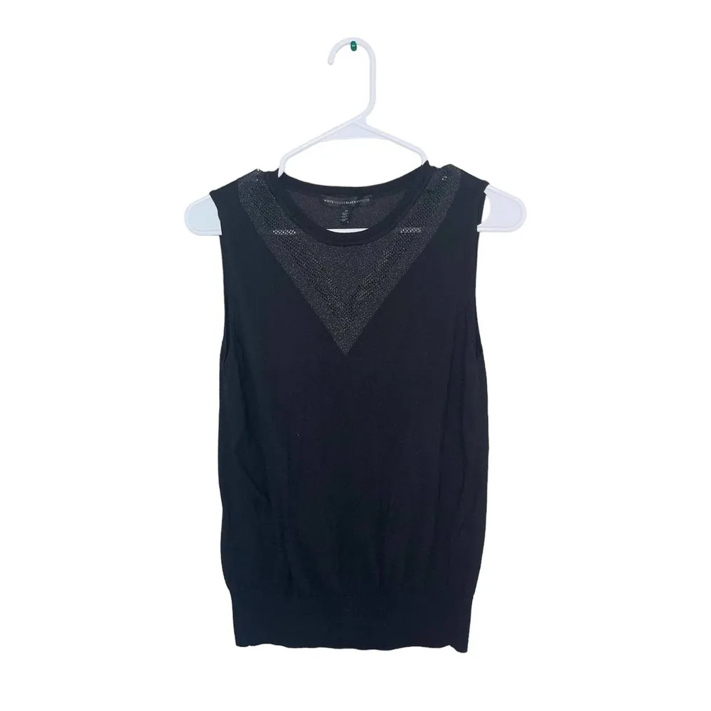 Sheer-V Sweater Tank - Image 4