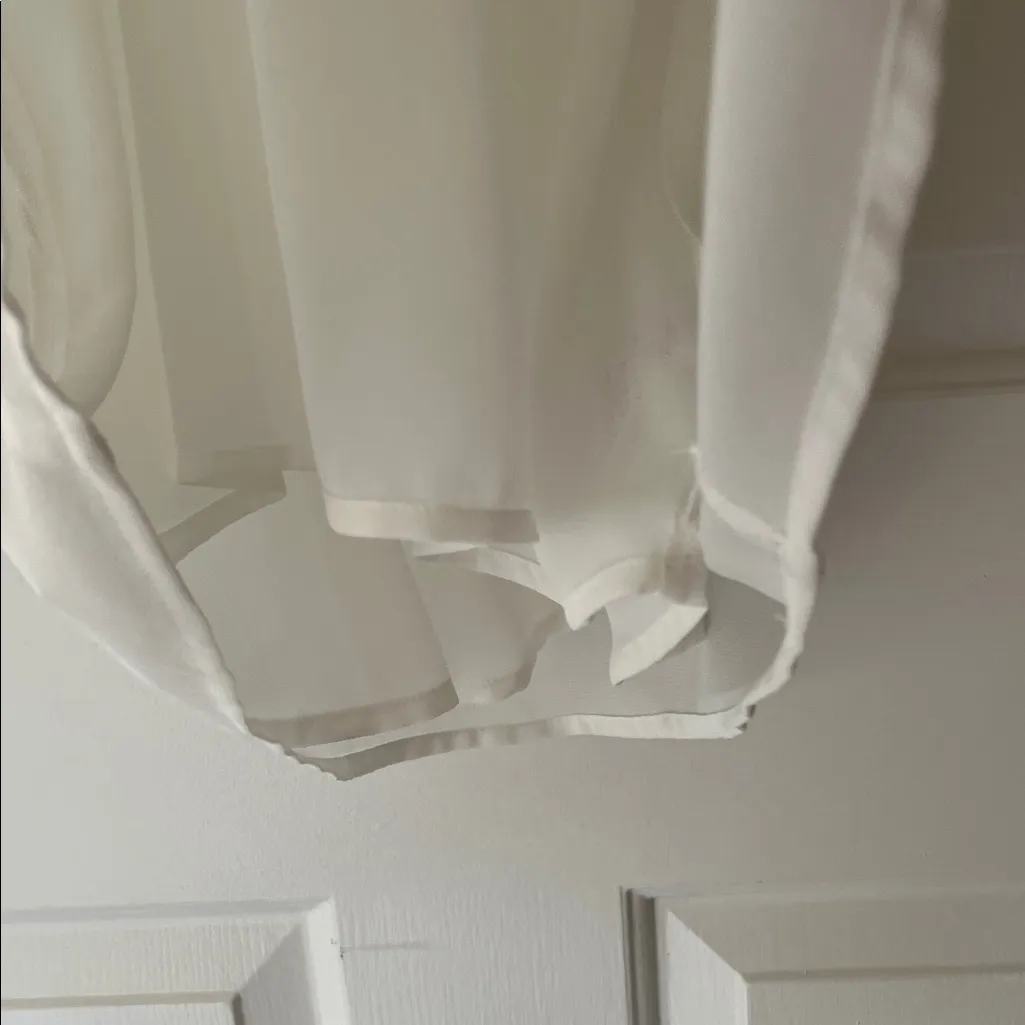 Naked Zebra White Button-Down Tank Top - Image 5