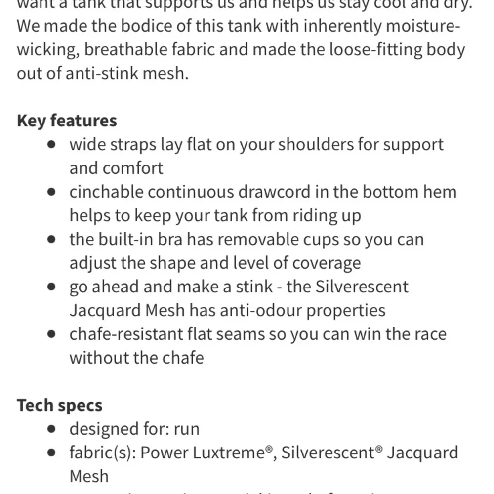 Lululemon Gray & White Back on Track Bra Tank size 4 - Image 9