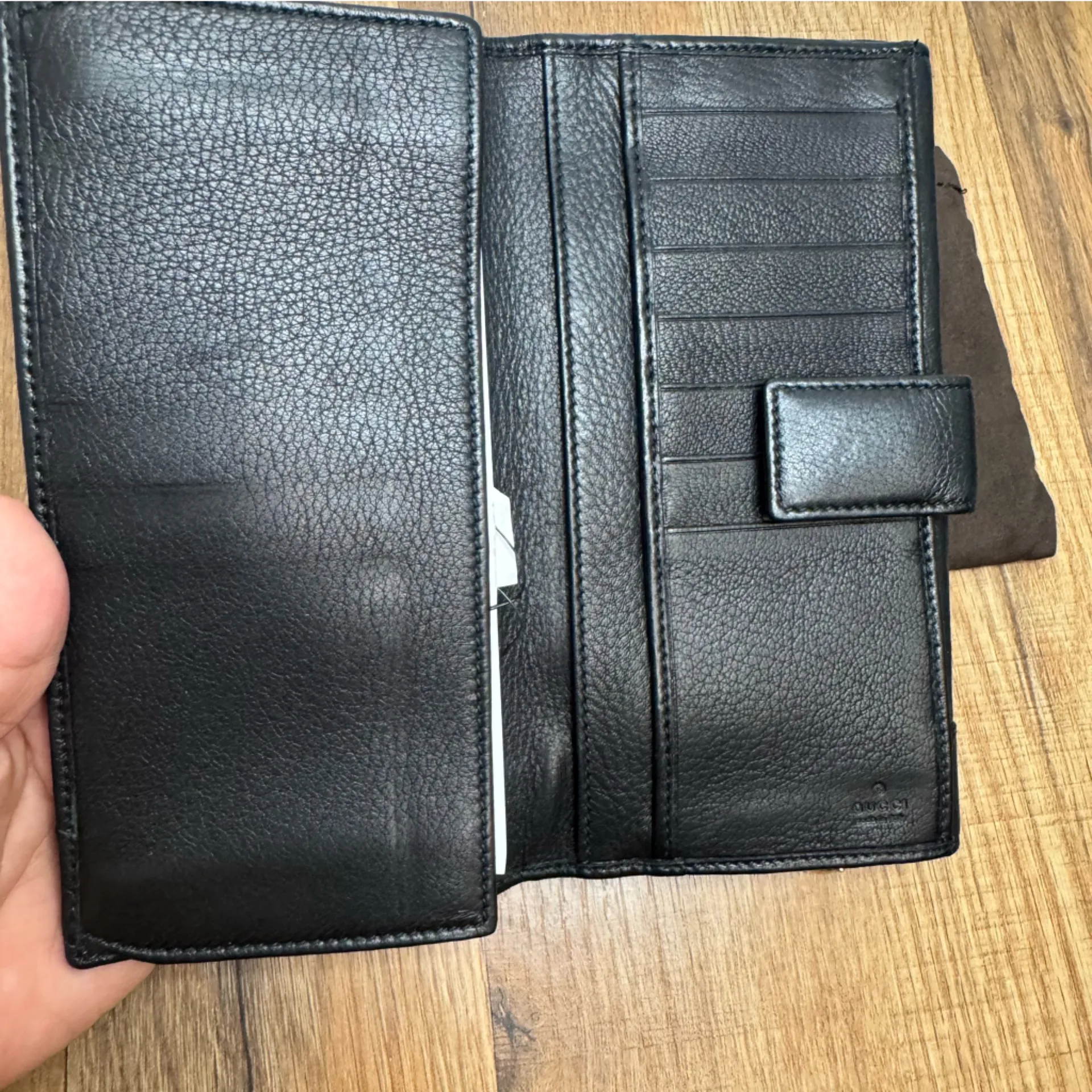 Gucci Guccicima heart charm continental wallet - Image 4