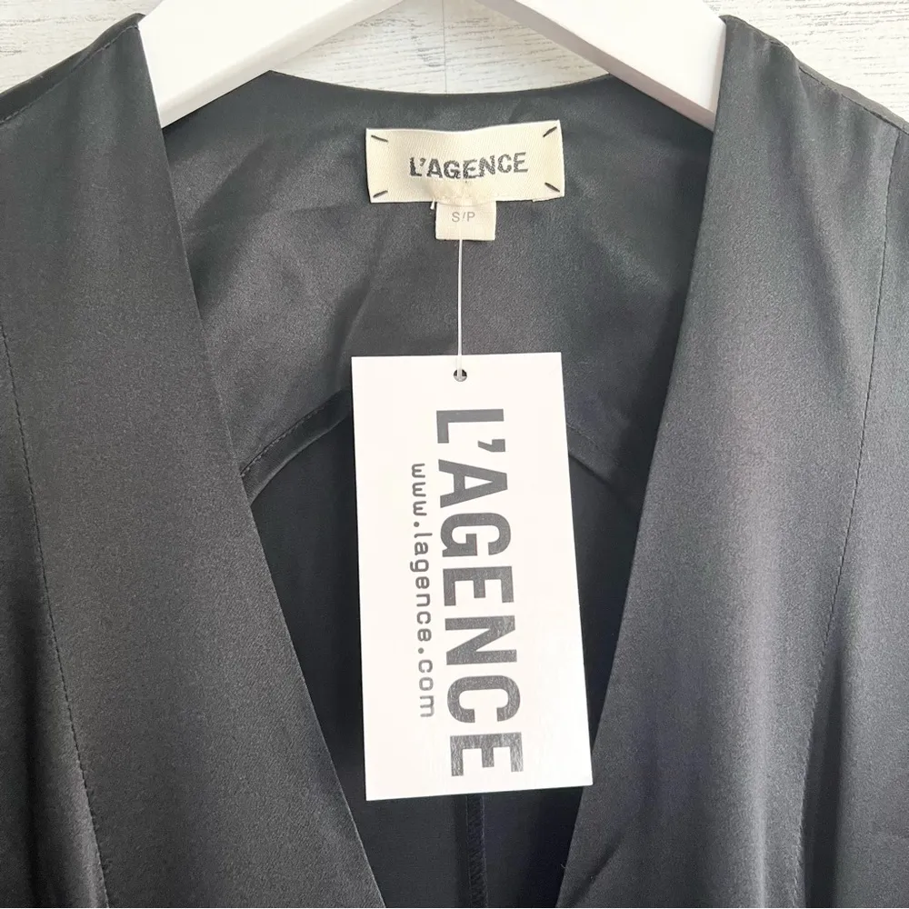 L’agence Black Dress with Pockets - Image 2