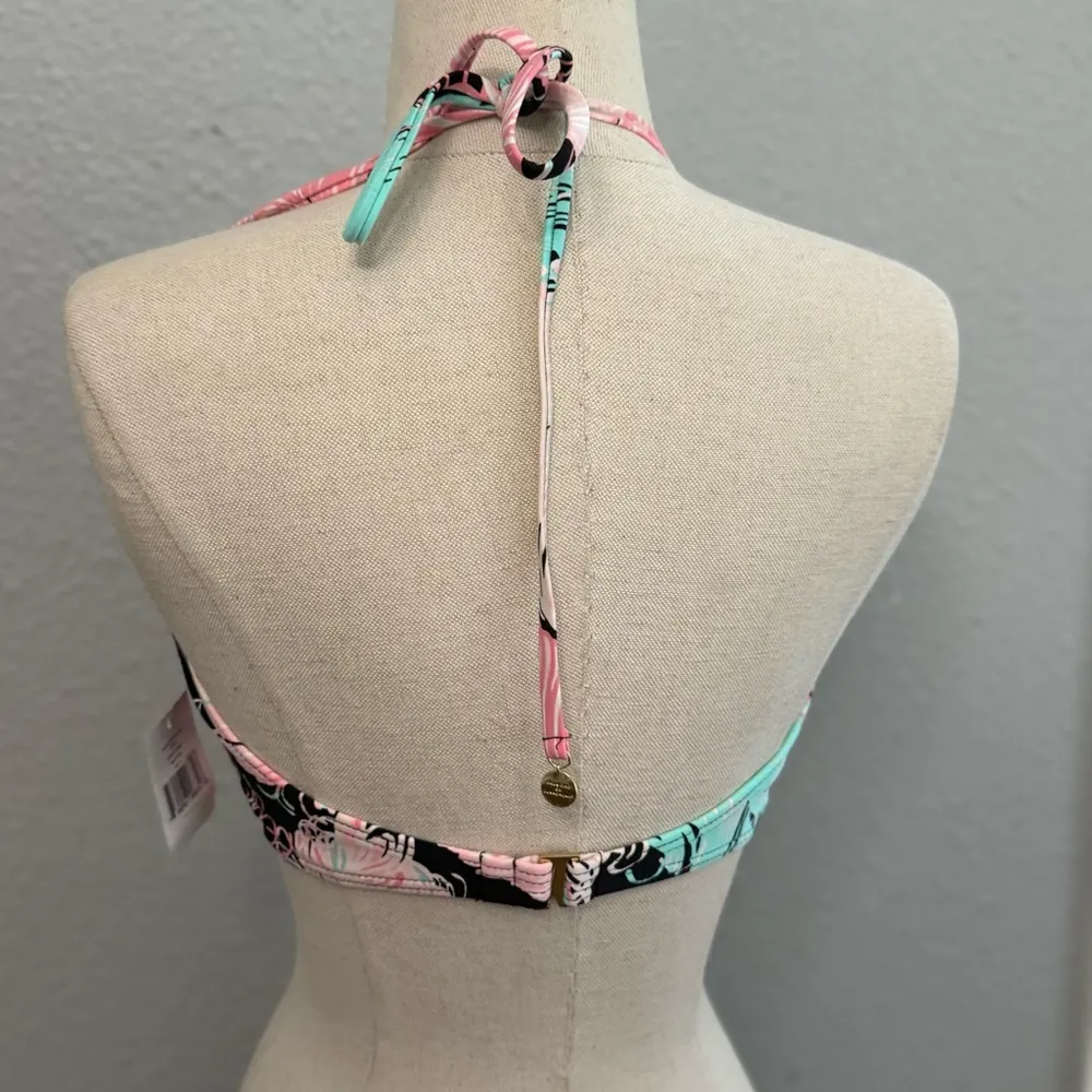 Kate Spade Harbour‎ Island Halter Underwire Top Size Large NWT - Image 4