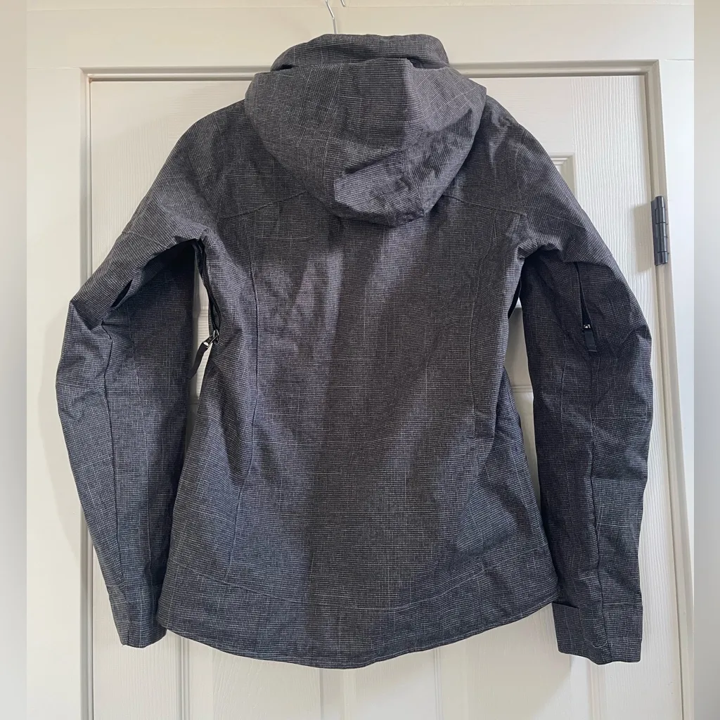 Women’s Burton DryRide Subtle Check Snowboard Jacket Size M - Image 7