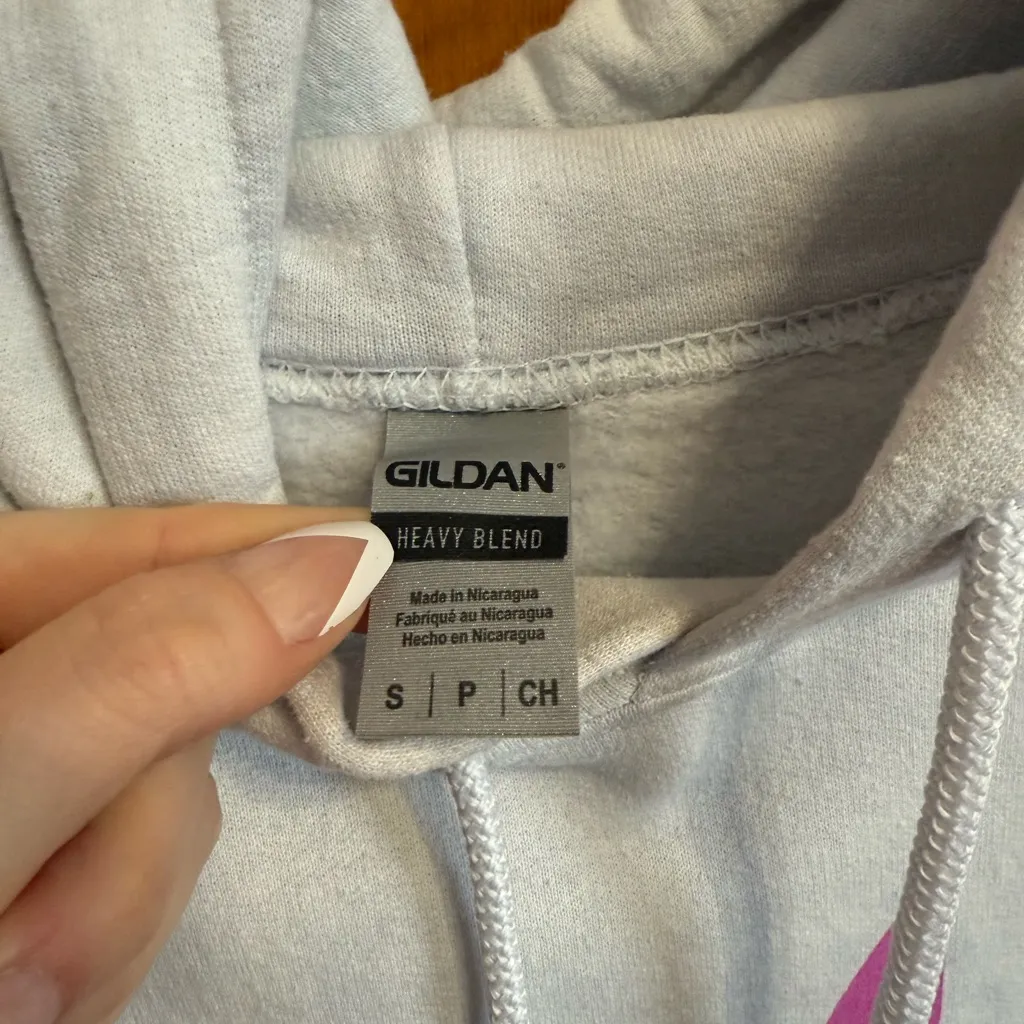 PLAYBOY White Sweatshirt with Pink Emblem - Image 2